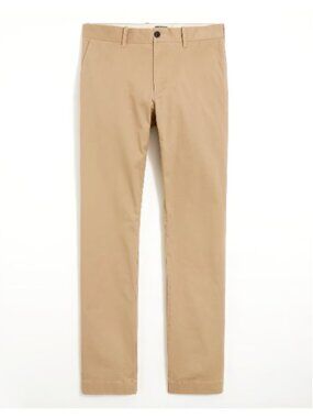 NWT - J Crew Men's Straight Flex Chino Khaki Pants Size: 31/30